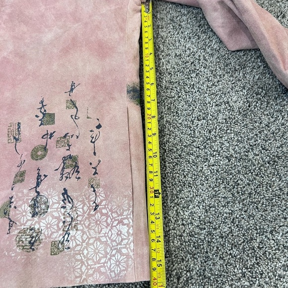 Chico’s Suede Leather Jacket Anniversary Edition Rose Ocho Rios Size 1 US 8 Med - Picture 11 of 14